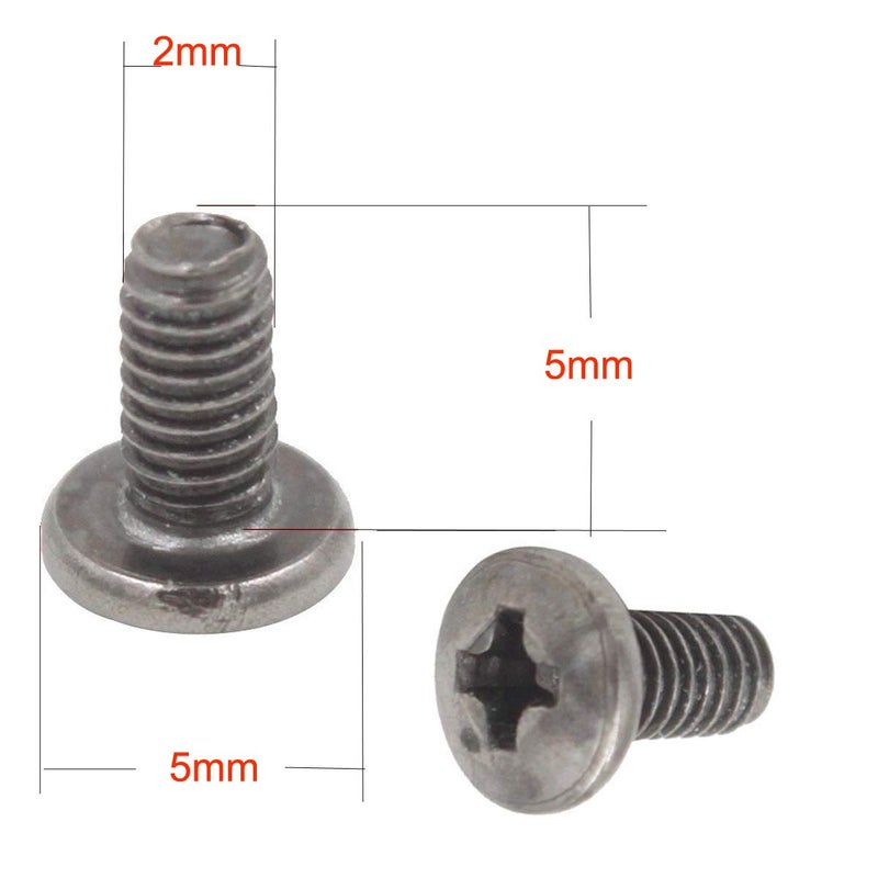 Dreamworth Belt Clip Screw Compatible with Baofeng 888S(10 Pair Packs) - Image 2